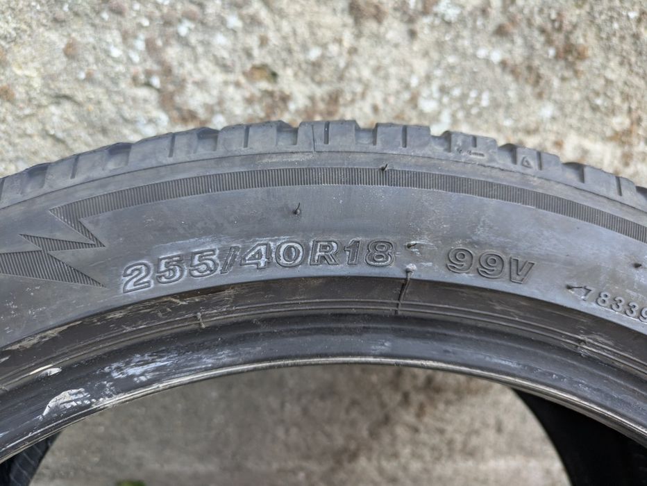 Bridgestone Blizzak LM005 255/40/18 opony zimowe 2023r 5 mm WYSYŁKA =30 zł