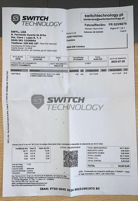 Carregador Universal 150W (NOVO)