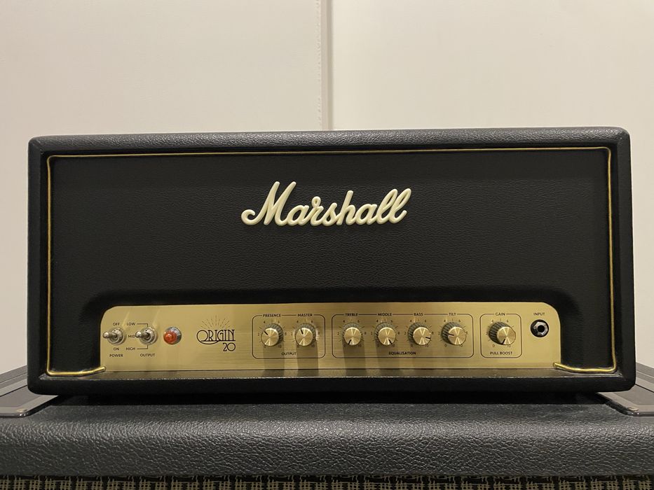 Amplificador Marshall- cabeça e colunas