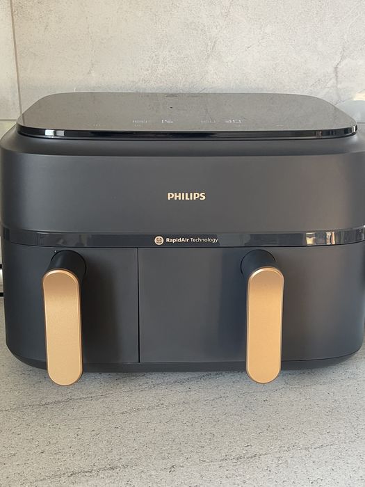 Frytkownica beztłuszczowa Philips Ovi Dual Basket NA352/00