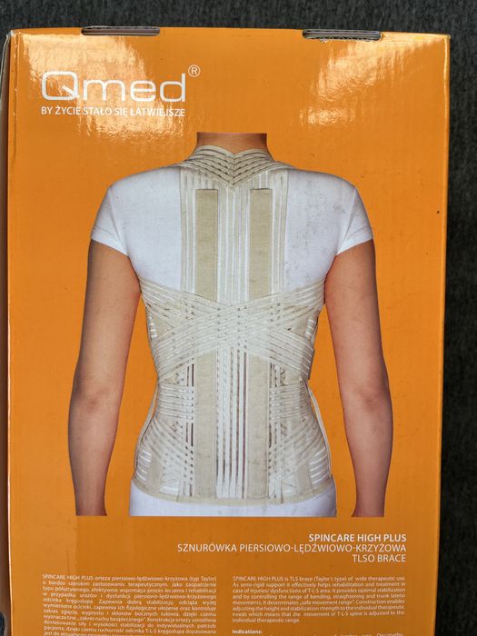 Do rehabilitacji kręgosłupa- Qmed Skincare High Plus - r.M