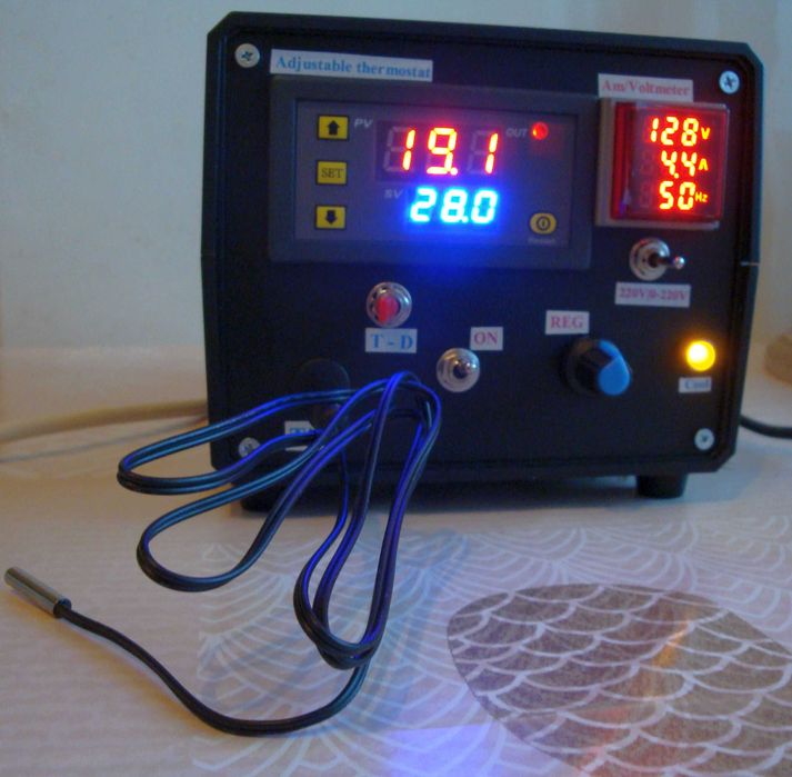 Терморегулятор с регулятором мощности ТЭНА 10 квт – для дистилляции