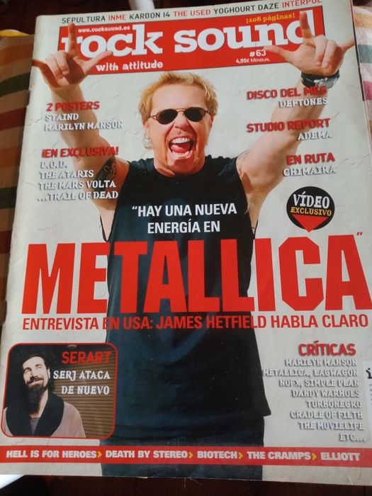 Lote revistas Rock sound antigas