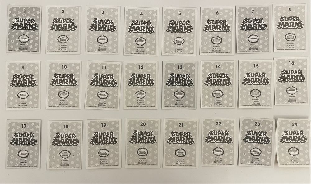 Cromos Super Mario Worten