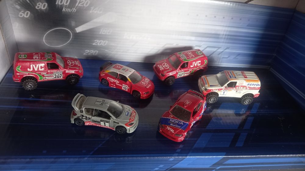 Guisval 6 miniaturas rallye