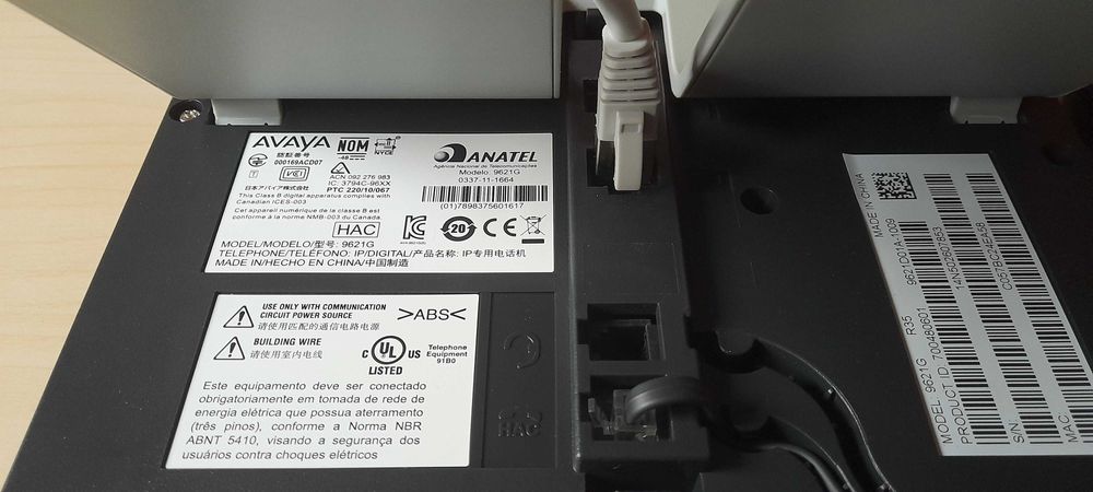 Avaya 9621G wieloliniowy telefon IP Telefon VoIP