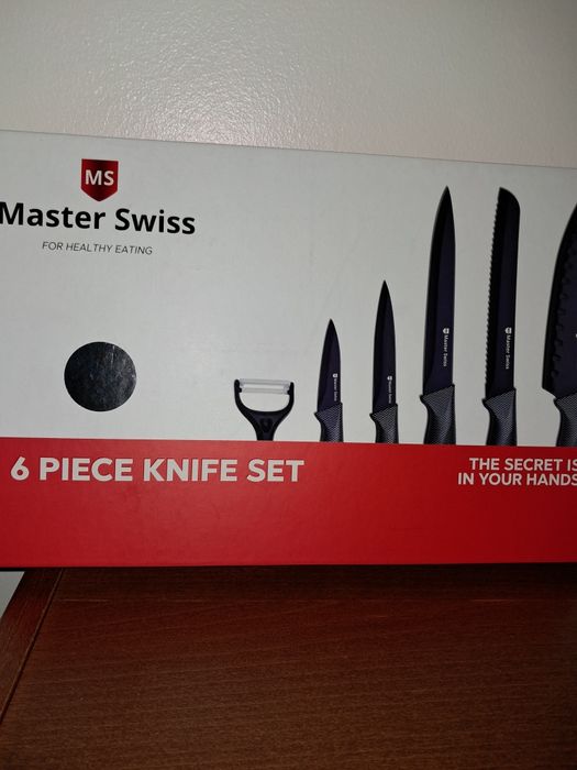 Conjunto de facas de cozinha MasterSwiss