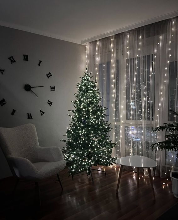 ЗНИЖКА НА ГІРЛЯНДИ! гірлянда Мішура, Роса, Штора Роса, Хвойна лапа