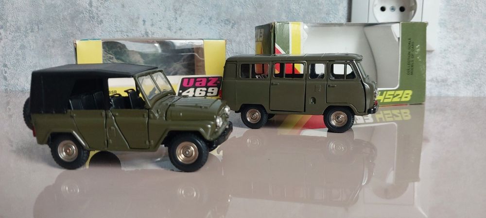 Модели УАЗ хакки в масштабе 1.43 СССР