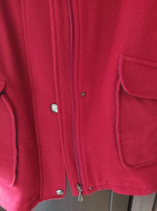 Płaszcz zimowy bordowy Canada C&A 40