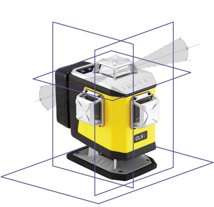 NIVEL SYSTEM Laser krzyżowy CL5V Fiolet nowy gwarancja fv