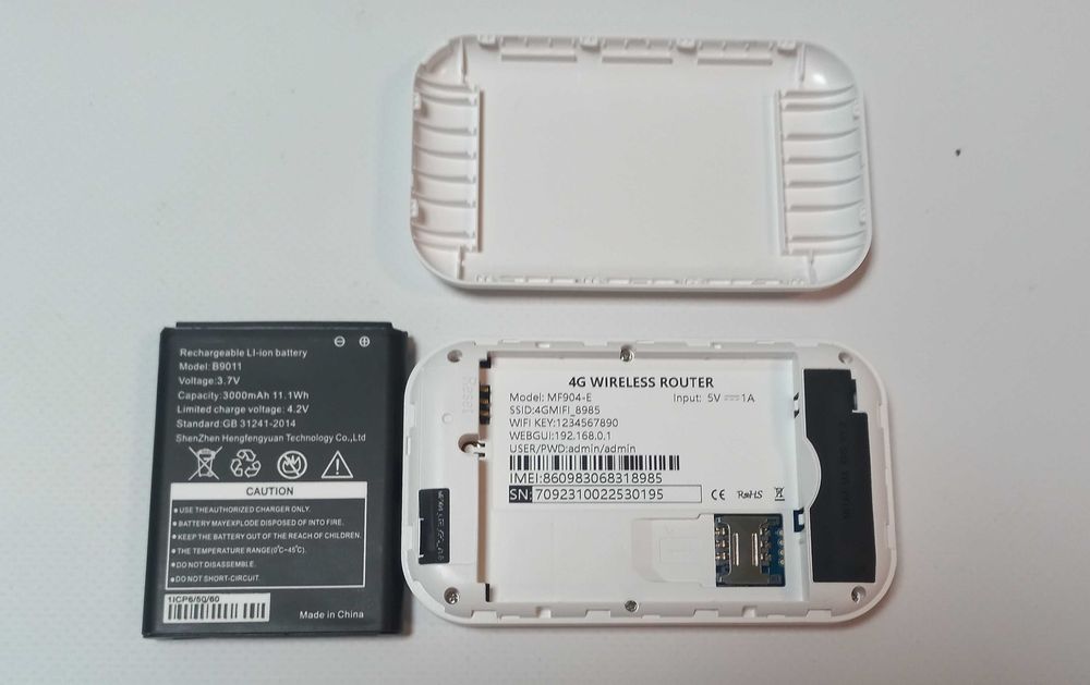 4g модем мобильн Wi-Fi роутер с АКБ  с LCD под сим карту 150 Мбит/с
