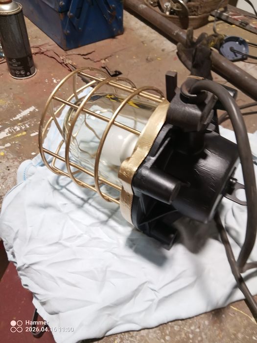 Lampy stare przemysłowe prl