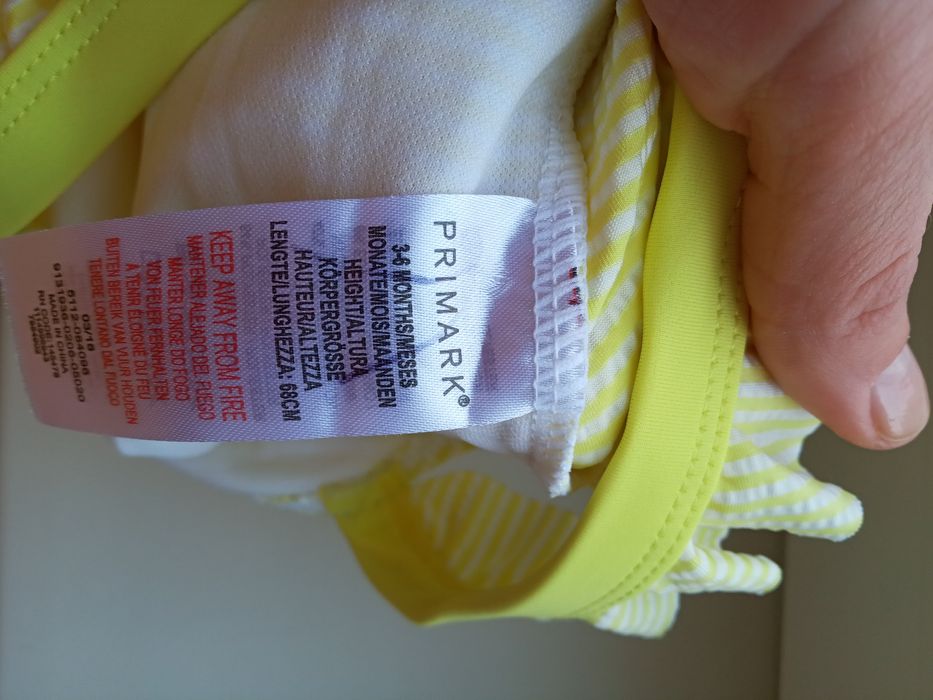 Купальник купальники новий суцільний для дівчинки 3 6 місяців 62 68