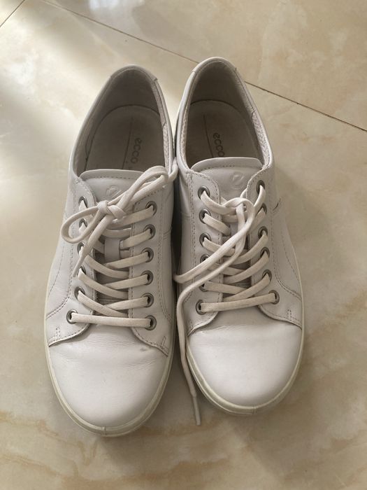 Кросівки кеди шкіра Ecco 39 р