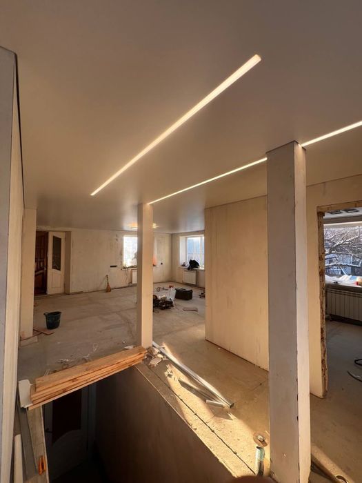 Натяжні стелі, натяжные потолки