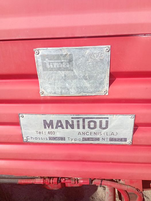 Empilhador   Manitou