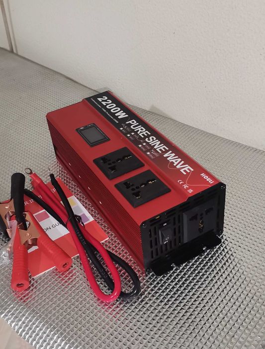 Inversor Onda Pura 12v para 220v 2200w Novo