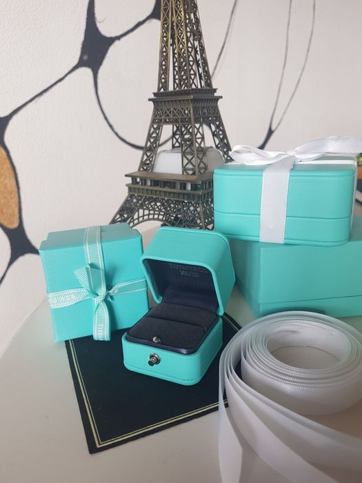 Коробка упаковка под кольцо Tiffany new
