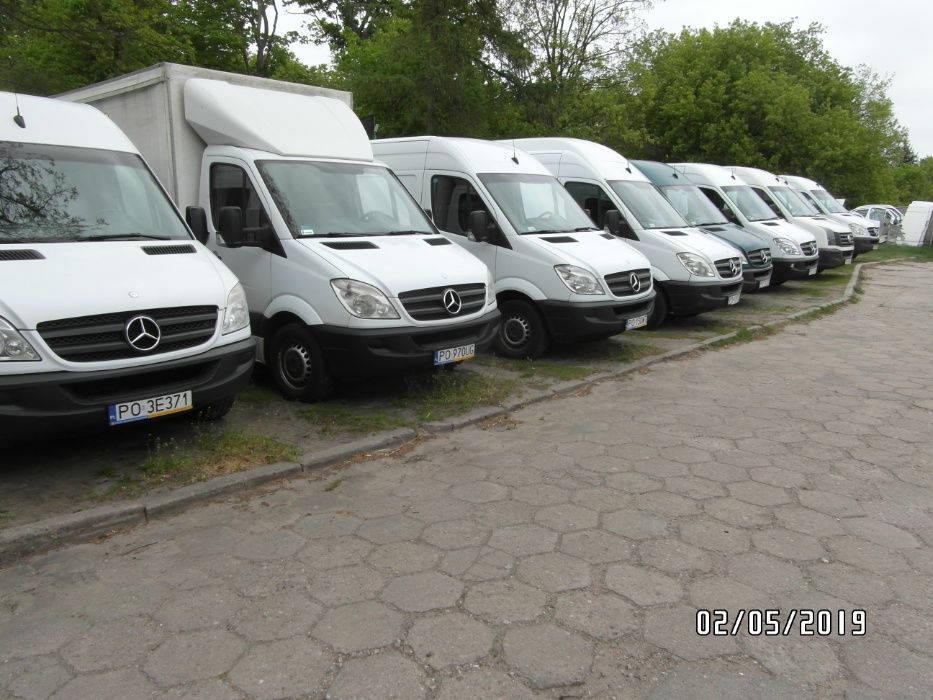 Wypożyczalnia samochodów dostawczych Poznań od 250zł doba brutto