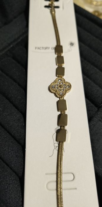 Bransoletka lilu stal szlachetna nowa