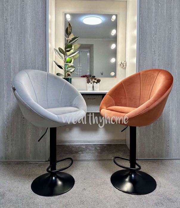 Стільчик для візажу Ballere  Velor