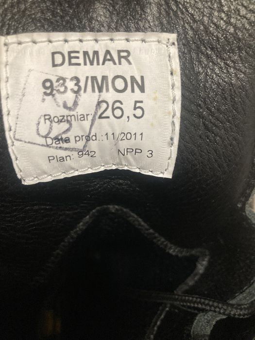 Buty wojskowe DEMAR 933/MON