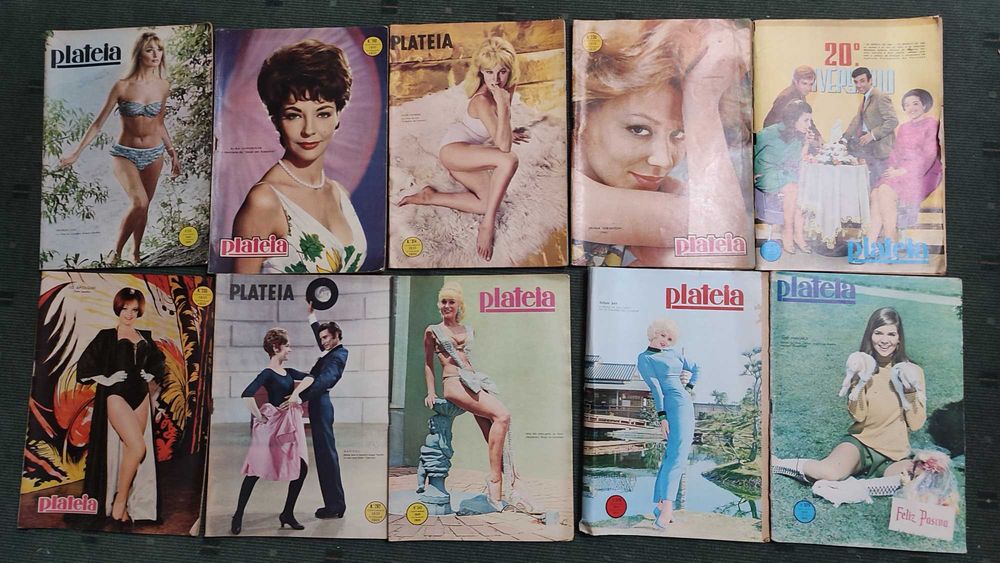 Lote 66 Revistas Plateia