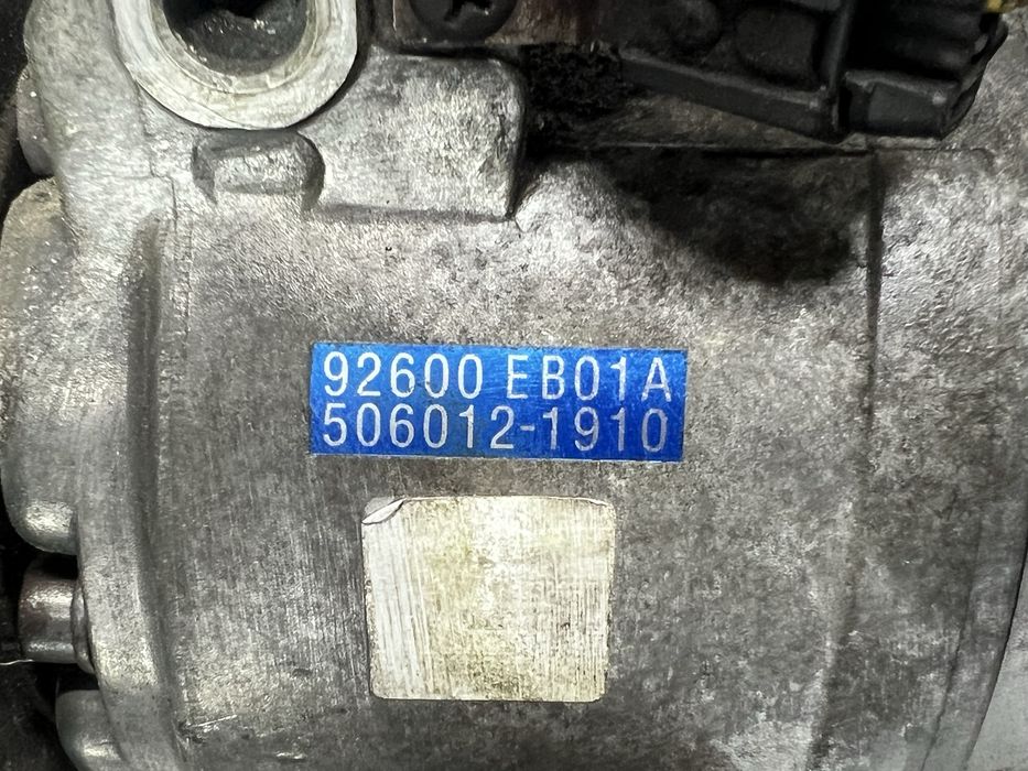 Компресор кондиціонера нісан навара падфіндер 2.5 92600 EB01A