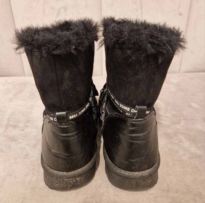 Buty zamszowe ocieplane botki  śniegowce 37