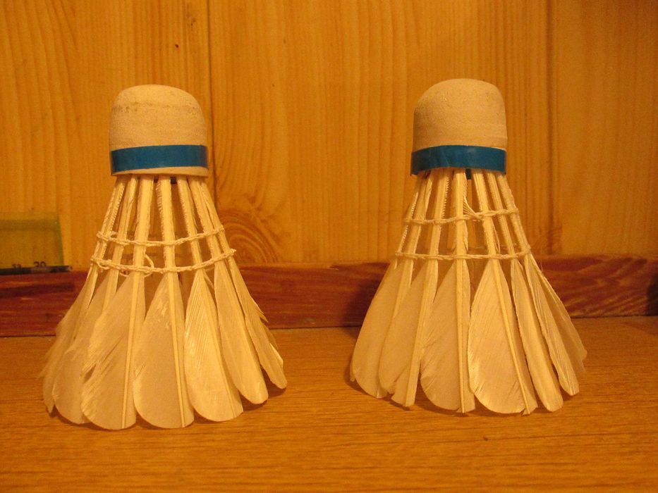 Pierzaste lotki do badmintona