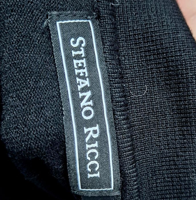 SWETER męski roz. M logowane guziki italy