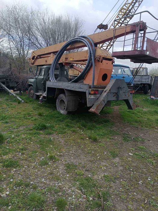 автовишка ГАЗ-53 АГП-18 автопідйомник автовежа