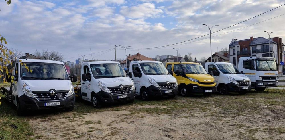 Wynajem, wypożyczalnia Transport autolaweta auto-laweta Kielc