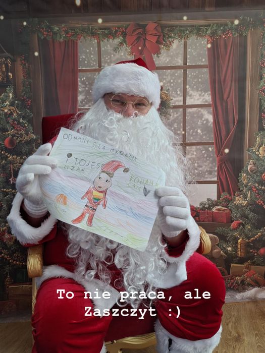 Mikolaj na zamowienie.  Wigilia.