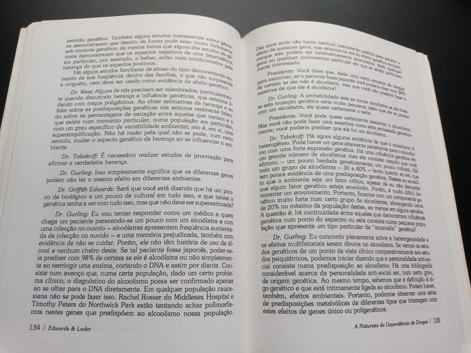 "A Natureza da Dependência de Drogas" por Edwards, Lader, et al