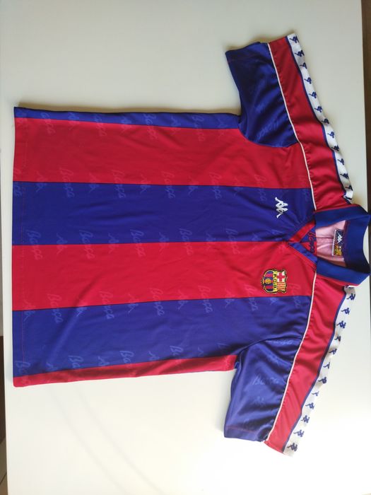 FC Barcelona 1992-95 oryginalna koszulka Kappa