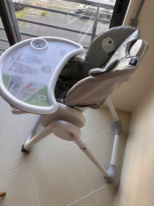 Cadeira refeição bebe Chicco Polly Start 2