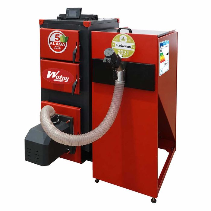 Piec kocioł c.o. na pellet 13kW do 160M2 5 klasa ecodesign darmowa dostawa gratis pompa