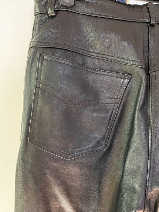 Брюки штани мʼяка натуральна шкіра