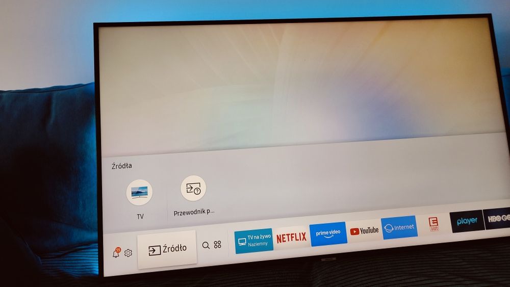 Samsung 58cali smart led tv, 4K UHD, HDR, Wi-Fi, DVB-T2, Ambilight