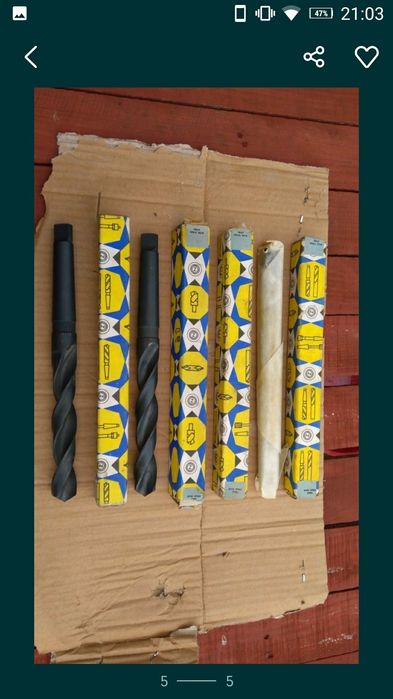 Wiertło do metalu Fi25 hss stożek