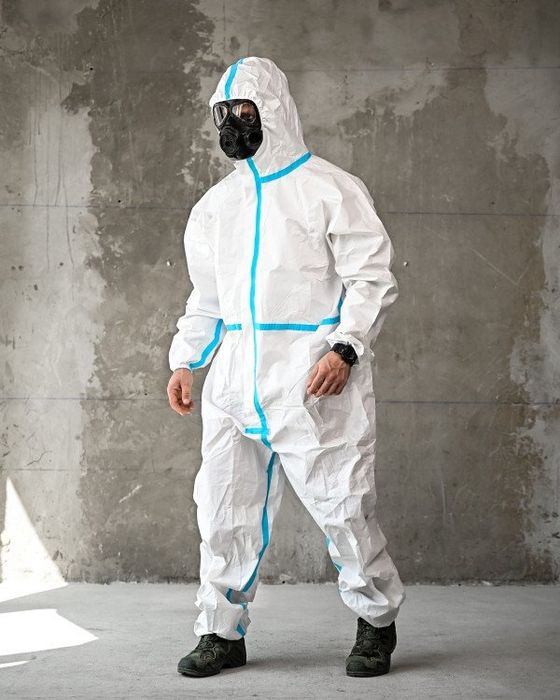 Комбінезон захисний від пилу, бруду, рідин, інфекцій, хім речовин ДСТУ