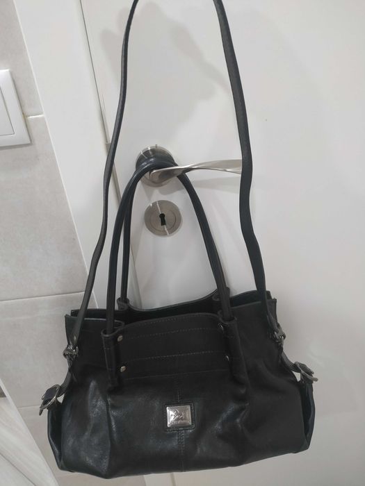 Vendo mala em pele da marca Portuguesa "Cavalinho"