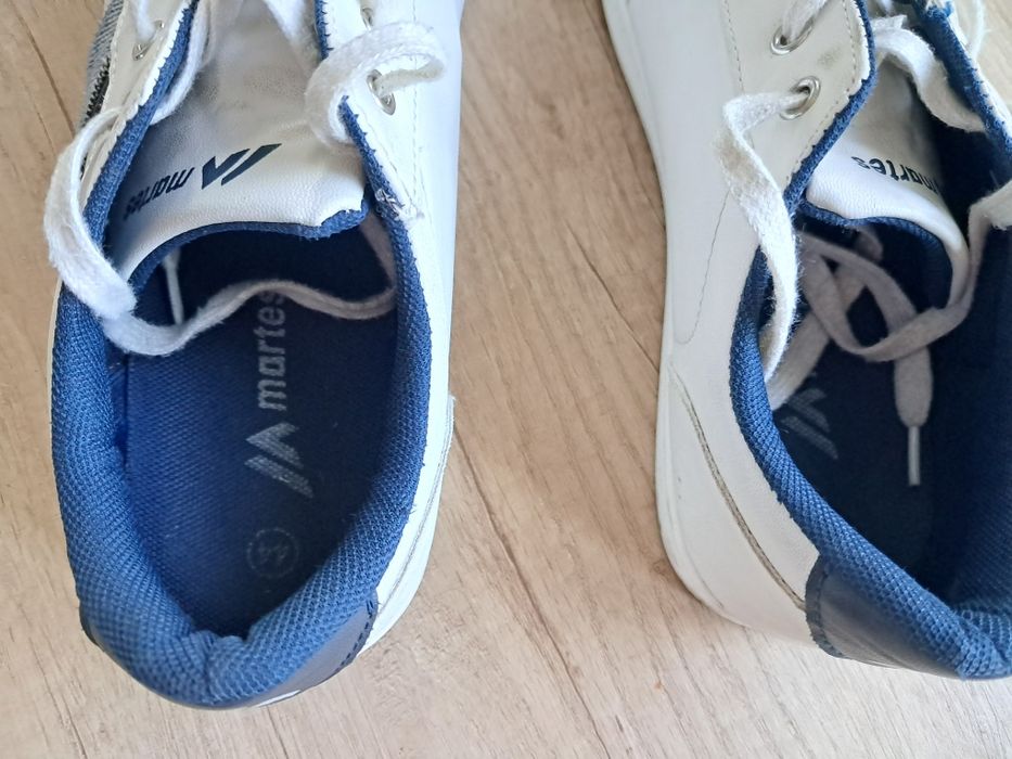 Buty męskie białe sportowe Martes r.44 (28,5cm)