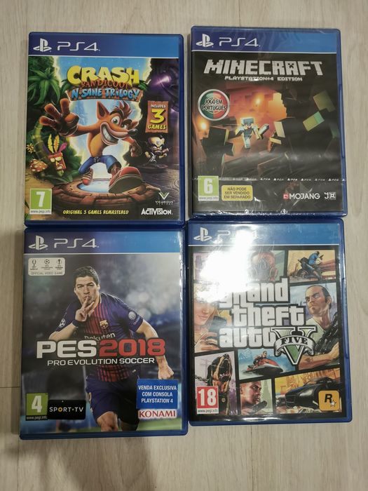Jogos PS4 novos e selados com preços diversos desde Corroios • OLX  Portugal