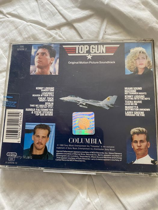 Unikat/ top gun / soundtrack/ orginał/muzyka/ tom cruise / topgun/