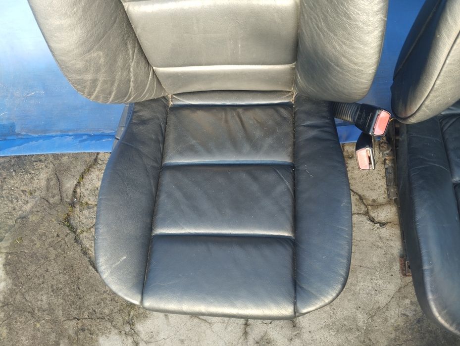 BMW E36 Coupe cabrio compact fotele przód grzane polift wysyłka skóra