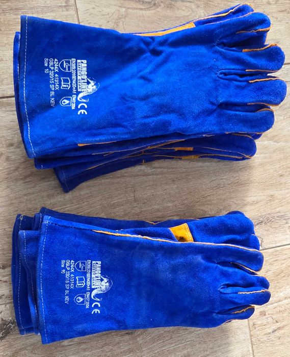 Rękawice spawalinicze