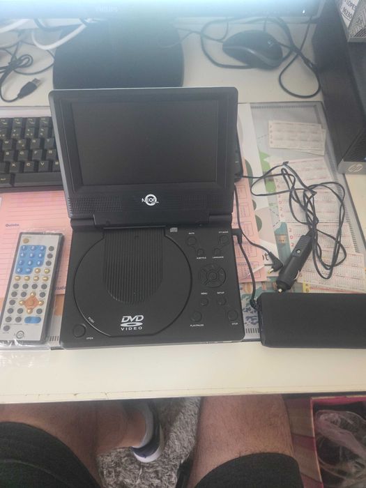 Leitor de DVD portatil